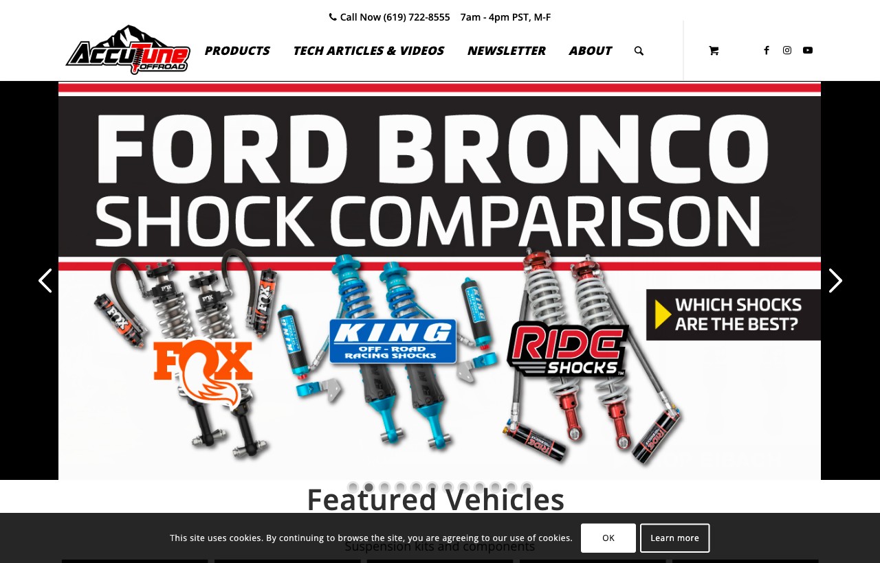 AccuTune Offroad / RIDE Shocks